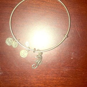 Silver Alex and Ani Seahorse